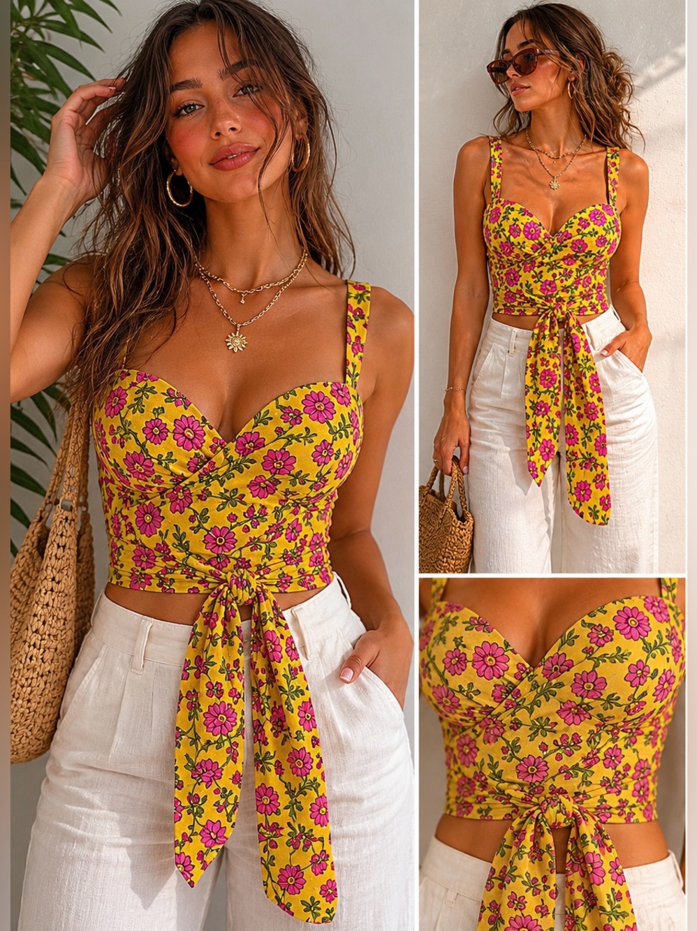 Eddy - Anthropology Cross-Front Bustier NWOT